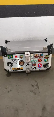 Baú Bráz 54L - Modelo Rally<br>* Compatível:  Tiger 900 e Tiger 1200