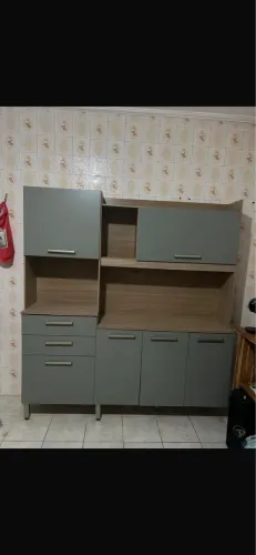Cozinha Compacta Demóbile 6 Portas E 2 Gavetas Demóbile