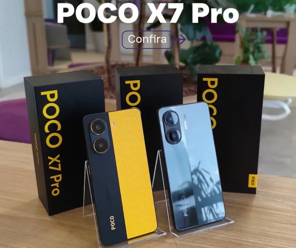Poco X7 Pro 256GB amarelo Preto verde 