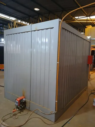 Forno / Estufa a gás para pintura eletrostática
