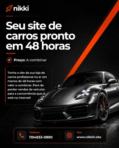 SITE de loja ultrarrápido para os cliques de marketing do Insta e FB.