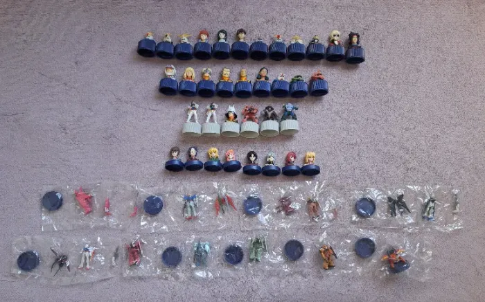 Miniaturas Pepsi Bottle Cap Collection Gundam, Mobile Suit Gundam, Gundam SEED