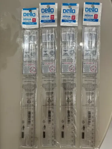 Régua Transparente 30cm