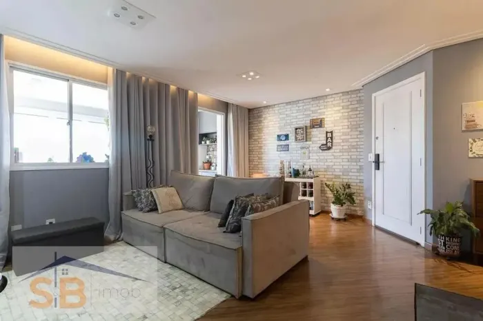 LINDO APARTAMENTO P/ VENDA, COM 103M2, 3 DORMITÓRIOS, 3 BANH. E 2 VAGAS NA VL BRASILIO MAC