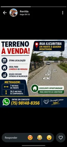 Terreno à Venda - 185,5m² - Ótima Localização