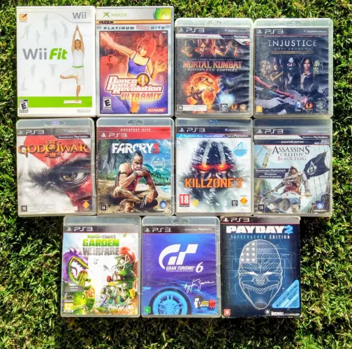 Lote de jogos PS3
