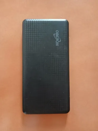 Carregador portátil 10000mAh com 2 adaptadores