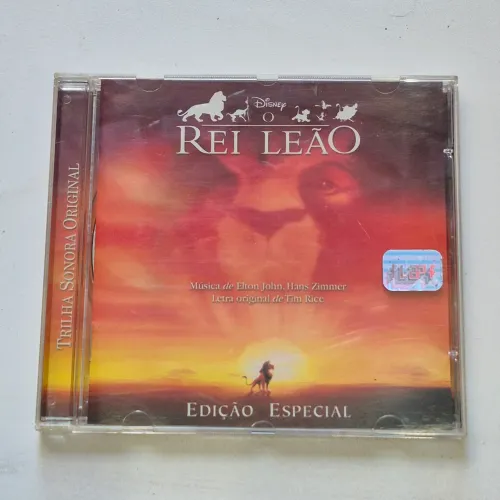 CD REI LEÃO EDIÇÃO ESPECIAL NACIONAL SUPER RARO EM ÓTIMO ESTADO DE CONSERVAÇÃO
