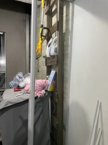 Vendo kit porta de vidro