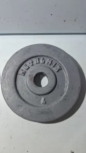 Vende_se 2 anilhas  de 4 kg cada 