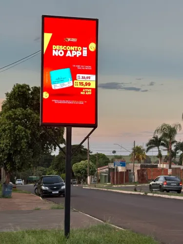 Painel outdoor led