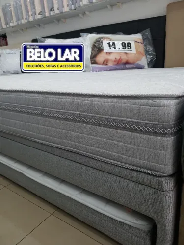 Cama Devin Com auxiliar e baú