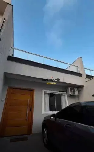 Casa com 3 dormitórios à venda, 130 m² por R$ 945.000,00 - Jardim Utinga - Santo André/SP