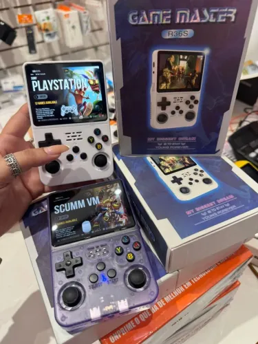 Game portátil R36S promoção