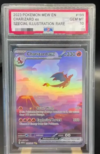 Carta charizard 199/165 - 2023 - PSA10