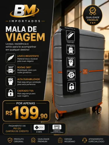 MALA DE VIAGEM 10kg