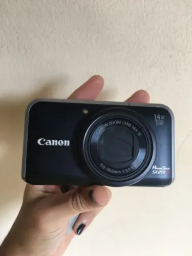 Camera digital power shot canon powershot SX210 ls