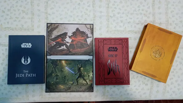 Star Wars The Jedi Path and Book of Sith Deluxe Box Set 