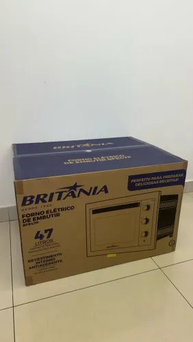 Britânia Forno Elétrico de Embutir 47L Preto BFE47P 127V