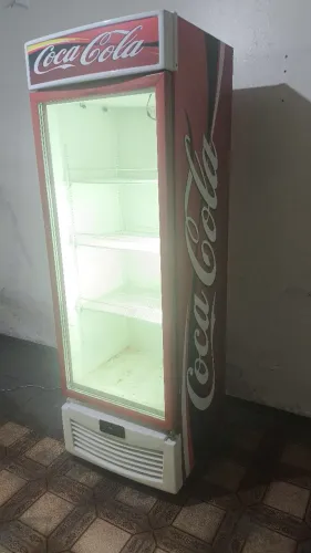 GELADEIRA EXPOSITORA 428 LITROS 220V COM LED COCA
