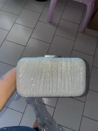 Bolsa Tiracolo / Carteira Feminina Com Glitter Para Festa / Banquete / Casamento