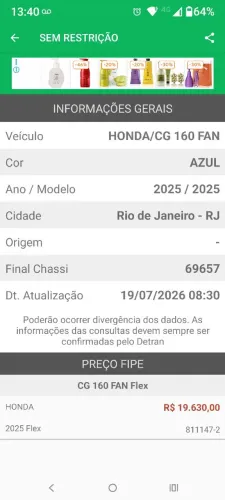 Moto a venda *