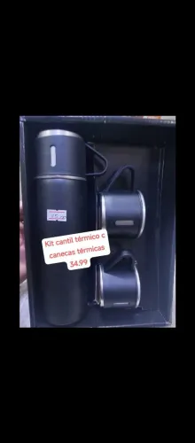 Kit cantil térmico c 2 copo térmico