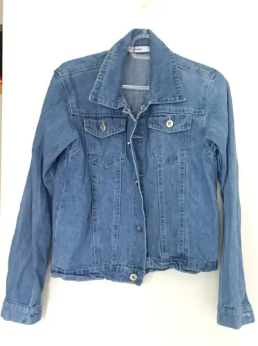 Jaqueta jeans infantil 10 anos