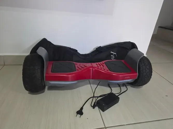Hoverboard Foston FS-3700S Vermelho - Suporta 100kg