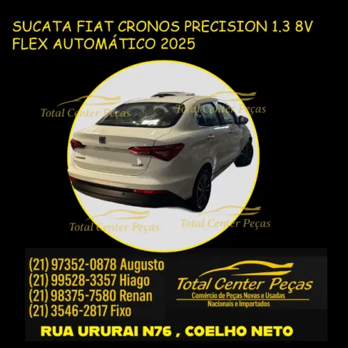 RETIRADA DE PEÇAS FIAT CRONOS 18