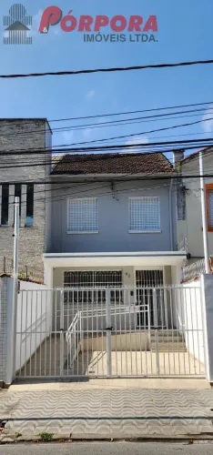 Sobrado Clínica Odontológica, na Av. Dr. Washington Luis, Vila Mathias - Santos - SP