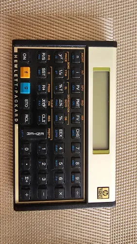 Calculadora HP 12C Gold