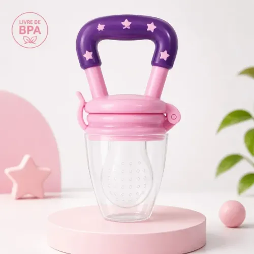 Chupeta Alimentadora Azul ou Rosa