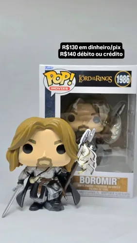 Funko Boromir senhor dos aneis