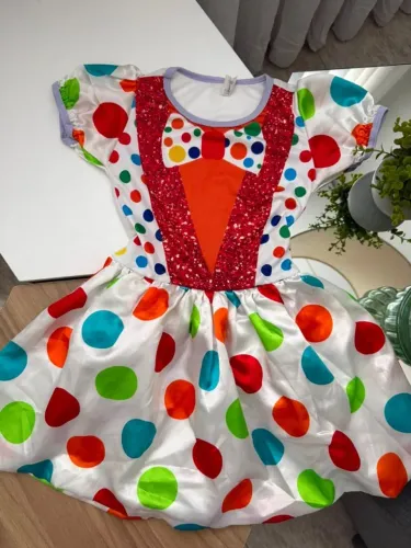 fantasia palhacinha infantil 4 anos