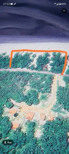 Terreno a venda de frente para a praia 