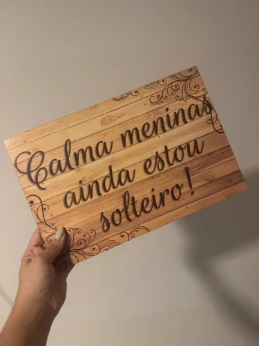 Plaquinha para Casamento 