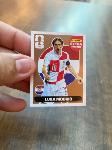 Figurinha Legend Modric bronze