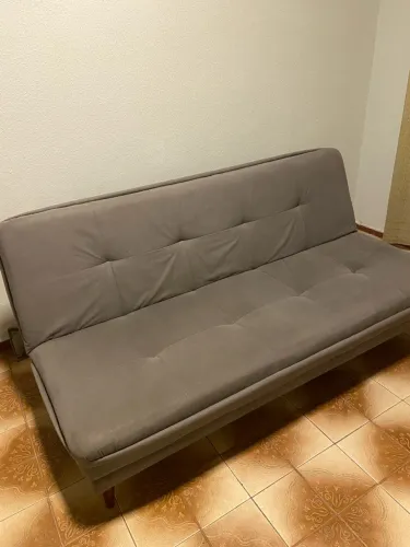 Sofá cama 3 lugares semi novo