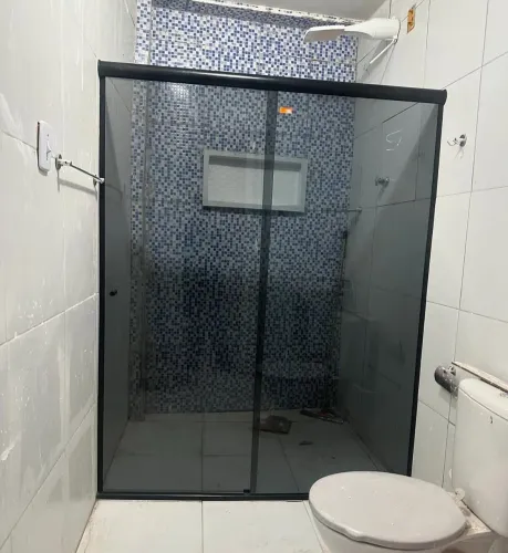 BOX PARA BANHEIRO PRATELEIRA GRÁTIS