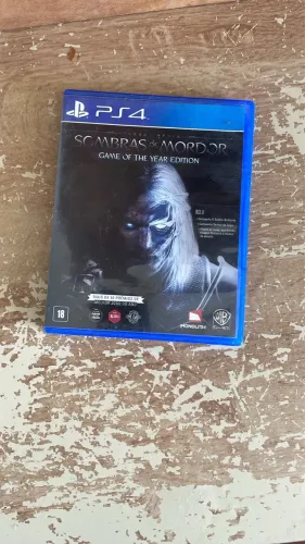 Terra Media Sombras De Mordor Ps4