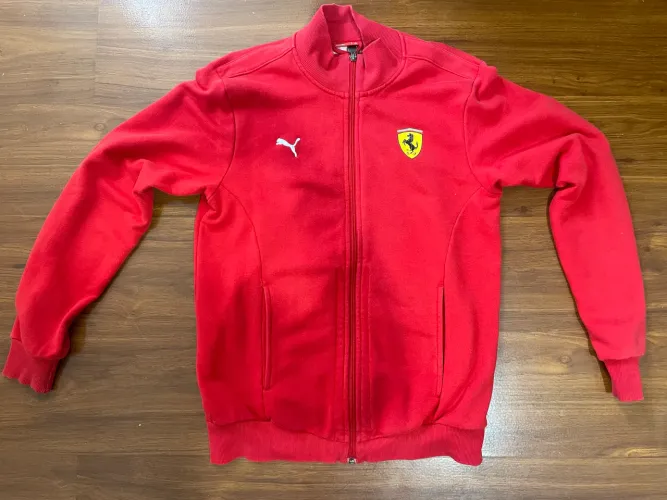Jaqueta Puma Ferrari Vermelha Original Importada Tam M