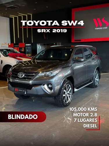 Toyota Hilux SW4 SRX 4X4 2.8 TDI 16V Dies. Aut. 2019