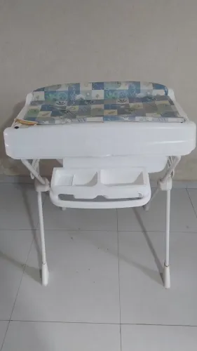 Banheira com trocador