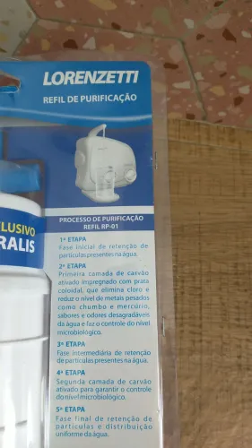 Refil para purificador de água Lorenzetti