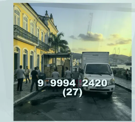 Frete rápido! Não perca tempo, ligue e agende agora mesmo seu transporte!