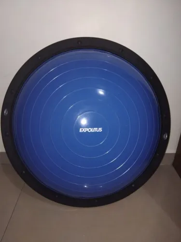 Meia Bola Bosu Expolitus com Bomba+ Bola Suíça Grande