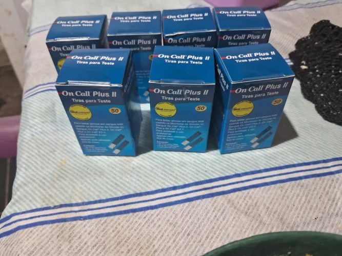 Fitas de diabetes 