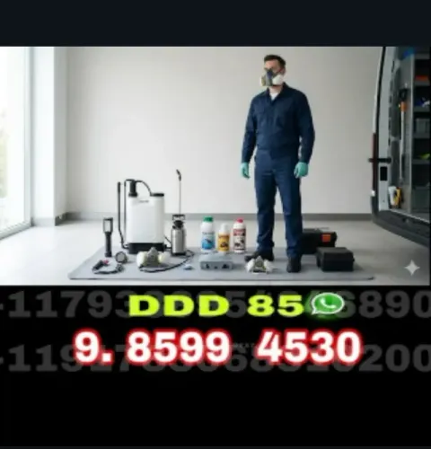 Detetização com Atendimento Rápido e Seguro