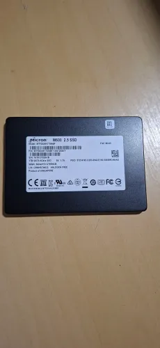 Ssd micron M600 1TB sata 6Gbps (saúde 82% a 91%).